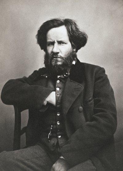 Auguste Luchet (1806-1872) イギリスの劇作家、ジャーナリスト、小説家、作家 by Nadar 作： Nadar