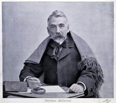 Mallarme (1842-1898) - 写真撮影：Nadar, Carnavalet. 作： Nadar
