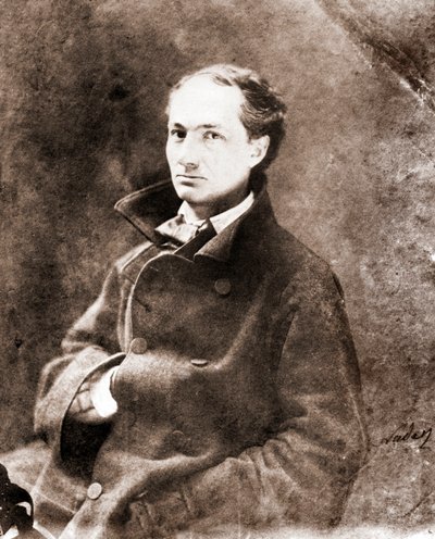 チャールズ・ボードレール（作家）の肖像（1821-1867年） - 撮影：Nadar（Felix Tournachon 作： Nadar