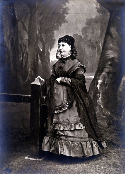 ナダールによるジョージ・サンド（Aurore Dupin, Baronne Dudevant）（1804-1876）の肖像。 作： Nadar