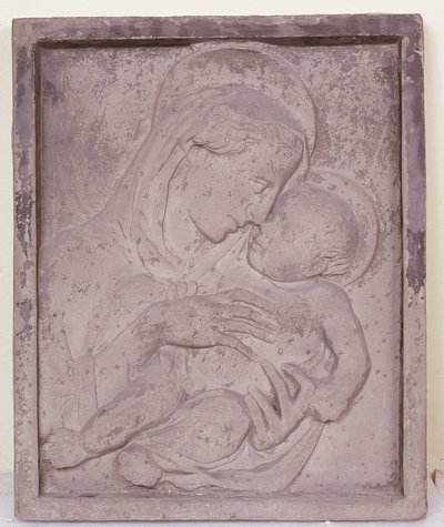 聖母子像（1386年頃～1466年頃）。 作： (Workshop of) Donatello