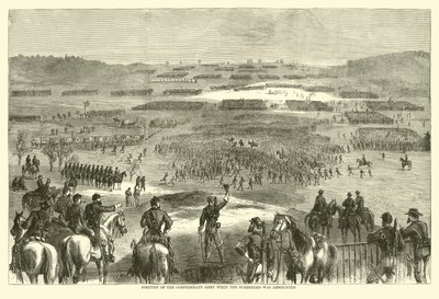 降伏が発表されたときの南軍の位置（1865年4月）（彫刻作品 作： (after) American School