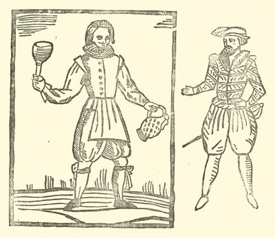 The Roxburghe Ballads』（木版画）の挿絵 作： (after) English School