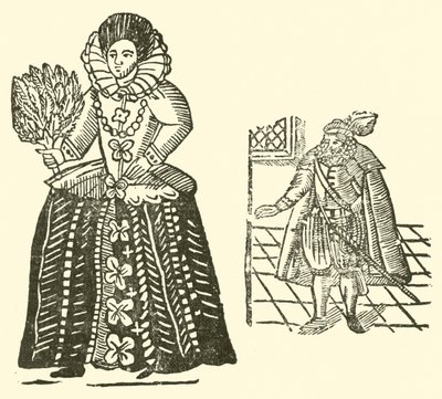 The Roxburghe Ballads』（木版画）の挿絵 作： (after) English School