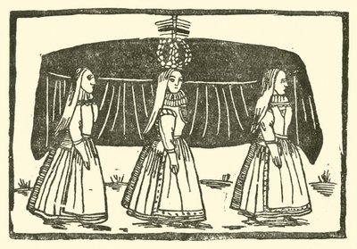 The Roxburghe Ballads』（木版画）のイラスト 作： (after) English School