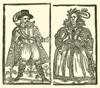 The Roxburghe Ballads』（木版画）の挿絵 作： (after) English School