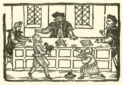 The Roxburghe Ballads』（木版画）のイラスト 作： (after) English School