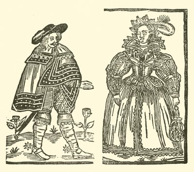 The Roxburghe Ballads』（木版画）の挿絵 作： (after) English School