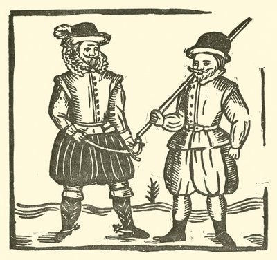 The Roxburghe Ballads』（木版画）のイラスト 作： (after) English School