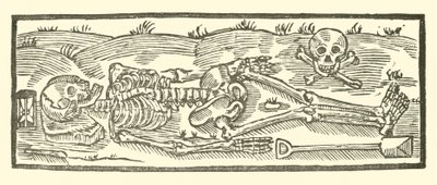 The Roxburghe Ballads』（木版画）のイラスト 作： (after) English School
