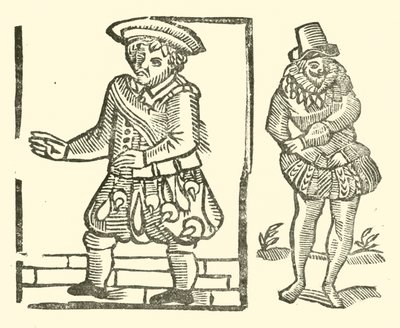 The Roxburghe Ballads』（木版画）のイラスト 作： (after) English School