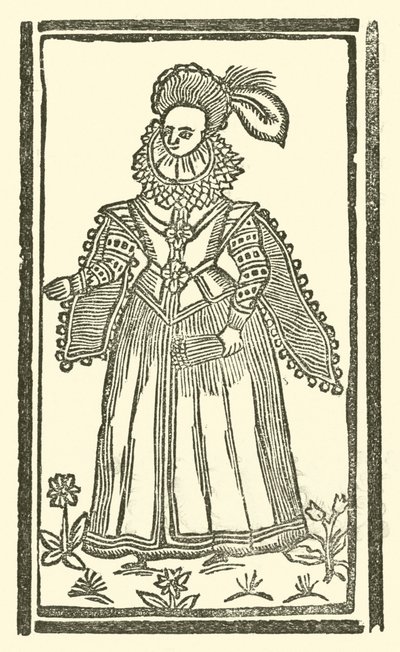 The Roxburghe Ballads』（木版画）の挿絵 作： (after) English School