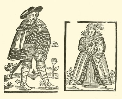 The Roxburghe Ballads』（木版画）のイラスト 作： (after) English School