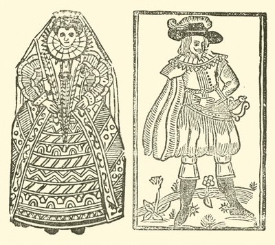 The Roxburghe Ballads』（木版画）のイラスト 作： (after) English School