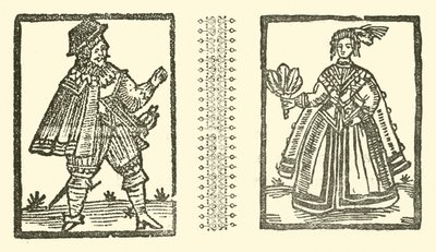 The Roxburghe Ballads』（木版画）のイラスト 作： (after) English School