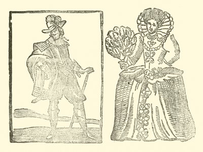 The Roxburghe Ballads』（木版画）の挿絵 作： (after) English School