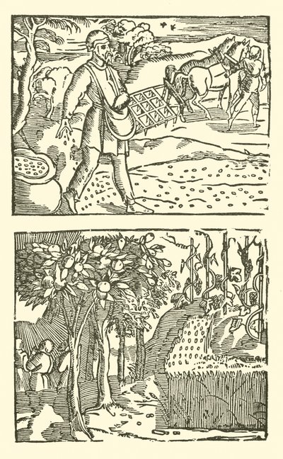 The Roxburghe Ballads』（木版画）の挿絵 作： (after) English School
