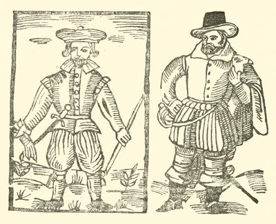 The Roxburghe Ballads』（木版画）のイラスト 作： (after) English School