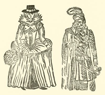 The Roxburghe Ballads』（木版画）のイラスト 作： (after) English School