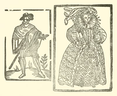 The Roxburghe Ballads』（木版画）のイラスト 作： (after) English School