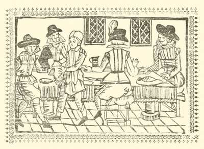 The Roxburghe Ballads』（木版画）のイラスト 作： (after) English School