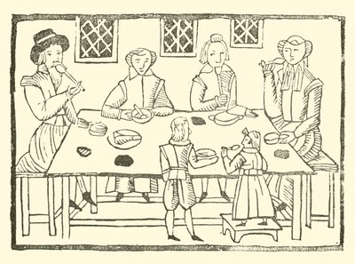 The Roxburghe Ballads』（木版画）の挿絵 作： (after) English School