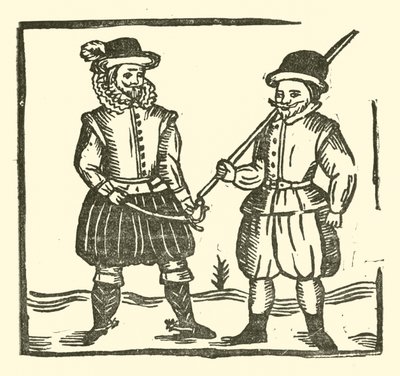The Roxburghe Ballads』（木版画）のイラスト 作： (after) English School