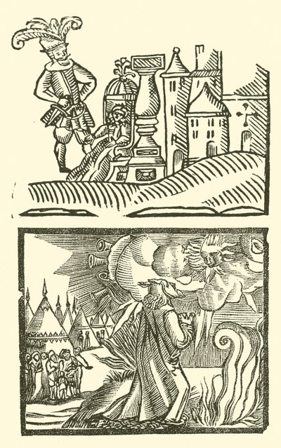 The Roxburghe Ballads』（木版画）の挿絵 作： (after) English School
