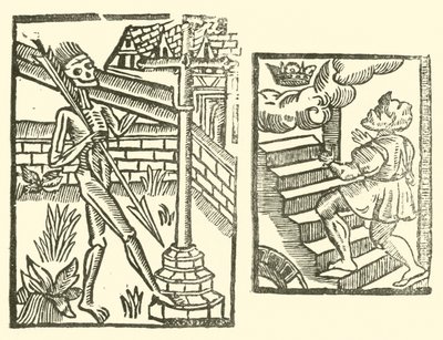 The Roxburghe Ballads』（木版画）のイラスト 作： (after) English School