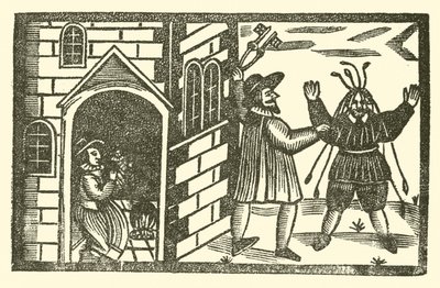 The Roxburghe Ballads』（木版画）のイラスト 作： (after) English School