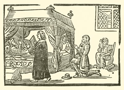 The Roxburghe Ballads』（木版画）のイラスト 作： (after) English School