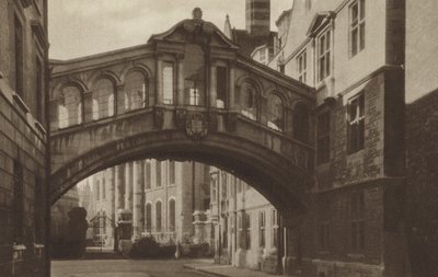 Hertford College, The Bridge (m/w kuva) 作： (after) English photographer
