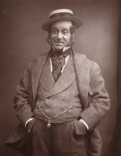 デビッド・ジェームズ氏（モノクロ写真） 作： (after) English photographer