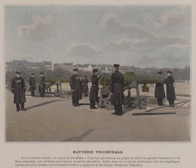 Batterie Triomphale（カラー写真 作： (after) French Photographer