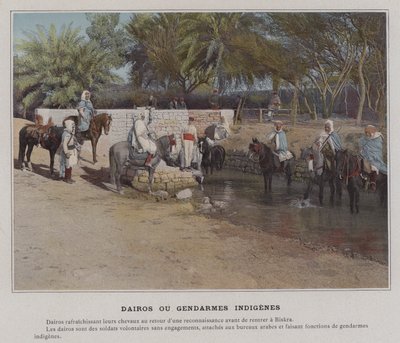 IndigenesのDairos ou Gendarmes（カラー写真）。 作： (after) French Photographer
