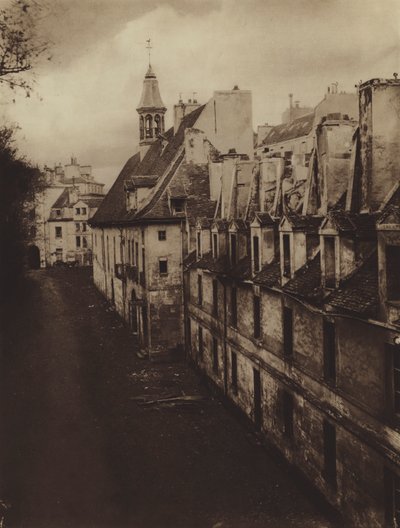 1868年のホスピス・デ・メナージュの内部（モノクロ写真 作： (after) French Photographer