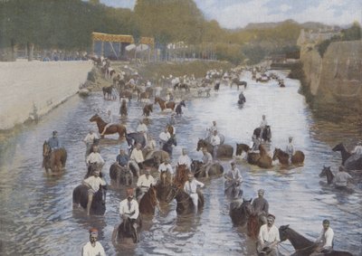 La Baignade (カラー写真) 作： (after) French Photographer