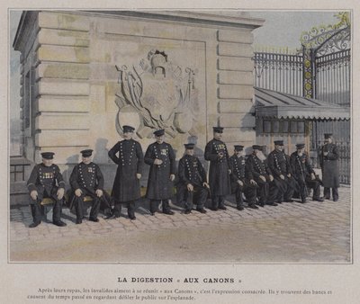 La Digestion "aux Canons" (カラー写真) 作： (after) French Photographer