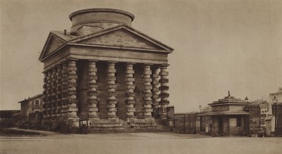 1860年のエトワール障壁とルドゥーの「Pavillon d