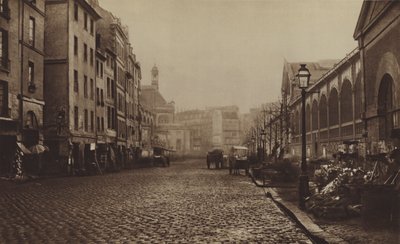 レアール、トンネリ通り（モノクロ写真 作： (after) French Photographer