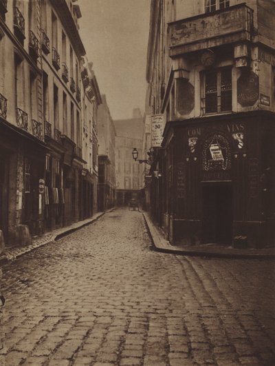 Four-Saint-Honore通り、Vannes通りの角（モノクロ写真）。 作： (after) French Photographer