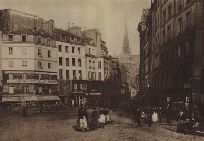 旧モーベール広場（モノクロ写真 作： (after) French Photographer