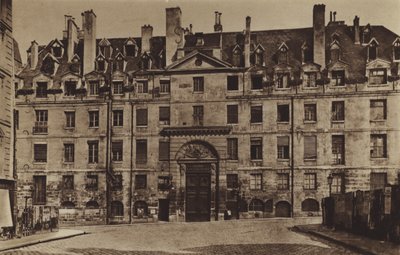 1887年のLycee Louis-le-Grandのメインエントランス（モノクロ写真 作： (after) French Photographer