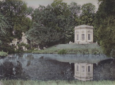 小トリアノンの公園、音楽のパヴィリオン（カラー写真 作： (after) French Photographer
