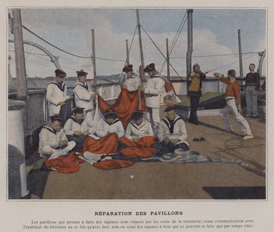 Reparation des Pavillons (カラー写真) 作： (after) French Photographer