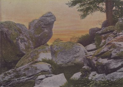 ウッシー山の岩石（カラー写真 作： (after) French Photographer