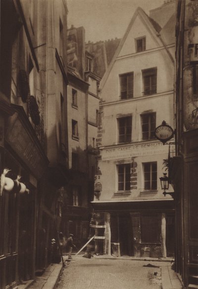 ピルエット通りとモンデトゥール通り（モノクロ写真 作： (after) French Photographer