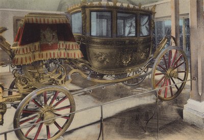 Voiture du Mariage de Napoleon III, ナポレオン3世の結婚式の馬車（カラー写真 作： (after) French Photographer