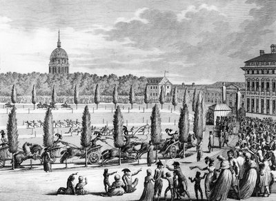 フランス革命。共和国建国記念日（9月22日）の金曜日の1日に行われるフェット。 作： (after) Girardet
