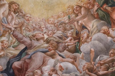 アダムとイブの間の聖母、3660852 の詳細 作： (c.1489 1534) Correggio